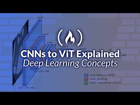 Deep Learning Vision Architectures Explained – Python Course on CNNs and Vision Transformers