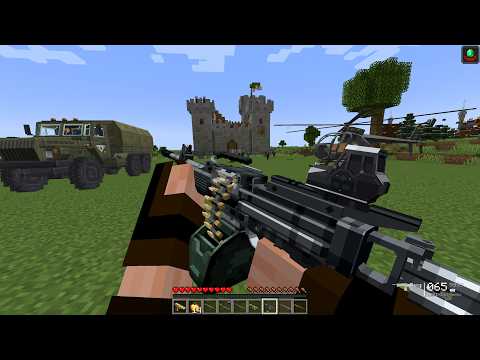 I Destroyed a Pillager Castle with Modern Weapons — Then They Attacked My Village! 🚨💥