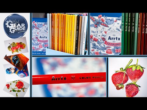 Review of Arrtx Colored Pencils | 72 Set of Arrtx Colored Pencils