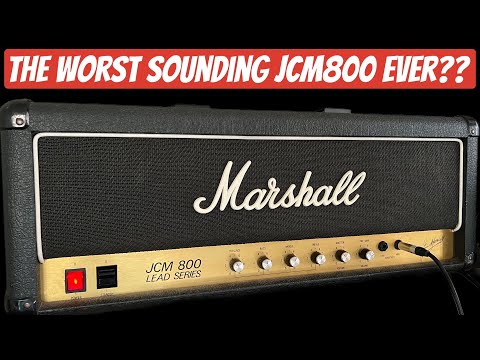 The worst sounding JCM800 ever??