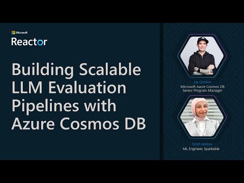 Building Scalable LLM Evaluation Pipelines with Azure Cosmos DB