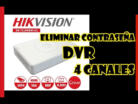 Easily Remove or Delete Hikvision DVR Password