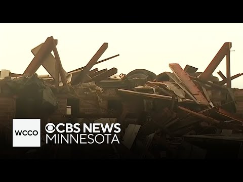 Strong storms in parts of Minnesota bring heaving rain, wind