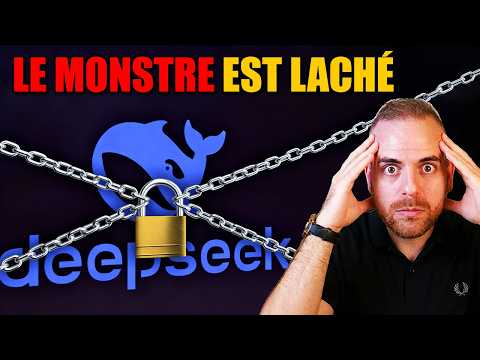 Deepseek revient et fait EXPLOSER l'industrie de l'IA.
