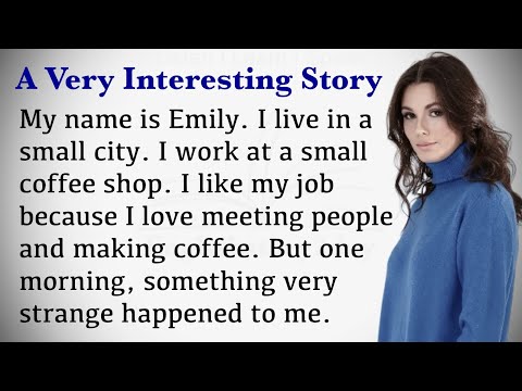 English listening practice through story.