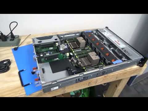 Unboxing and Setting Up Two Dell PowerEdge R720 Servers
