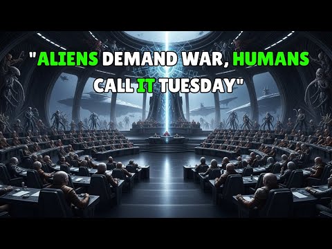 Galactic Council Declares War: Humans Call It Just Another Tuesday |Best HFY Story