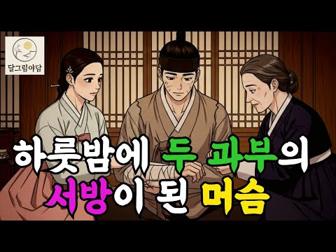 하룻밤에 두 과부의 서방이 된 머슴 | 야담ㅣ옛날이야기ㅣ설화ㅣ오디오북ㅣ이야기ㅣ감동  전설  민담