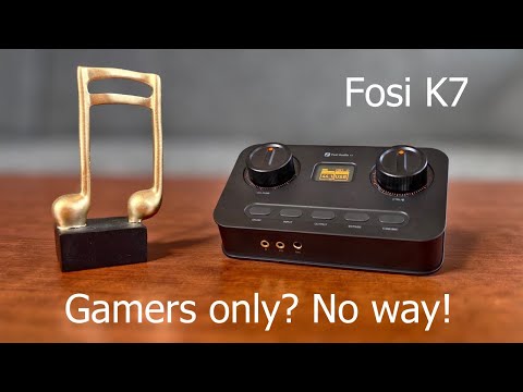 Desktop Gaming Audio Champ: Fosi K7 Amp Delivers!