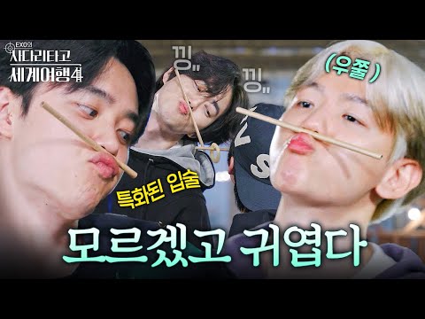 그러니까 우리는 동그란 입술밖에 못 봐요 #엑사세4