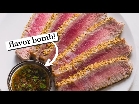 seared ahi tuna steaks