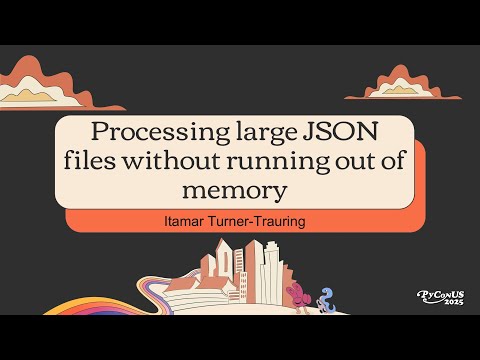Processing large JSON files without running out of memory - Itamar Turner-Trauring