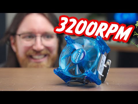 Old CPU Cooler Goes BRRRR