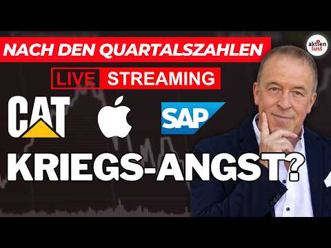 Apple-Rekorde, SAP & Microsoft crashen – was kommt jetzt?!