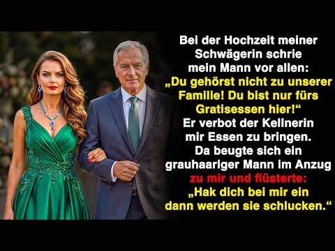 Auf der Hochzeit meiner Schwägerin verbot mein Mann der Kellnerin, mir Essen zu geben.