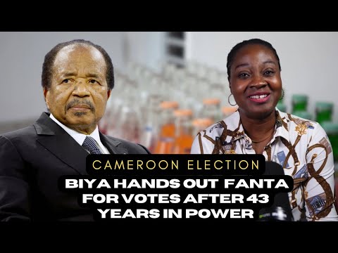 Cameroon election: Paul Biya Hands Out Fanta For Votes After 43 Years In Power