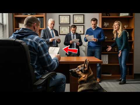 At Grandpa’s Will Reading, They Left the Veteran Nothing — Until His Dog Led to a Hidden Letter