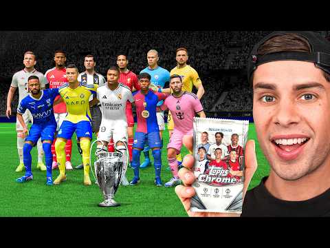 Opening 1 Trading Card Pack Until I Win the UCL