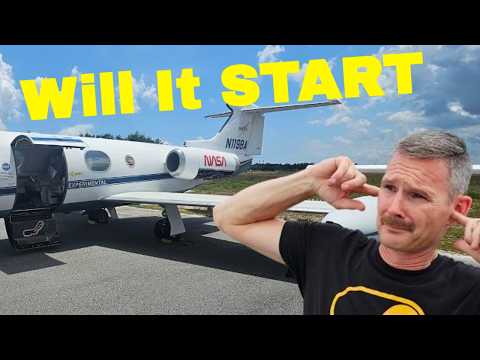 I Attempt To Start BUZZ ALDRINS Abandoned Private Jet After Years