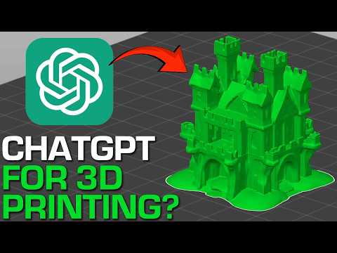 Is This ChatGPT for 3D Printing? | Create Printable 3D Models in SECONDS