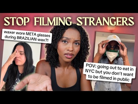 TikTok's SERIOUS Problem with Filming Strangers