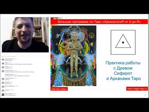 Древо Сефирот и Арканы Таро_мастер-класс_часть 1