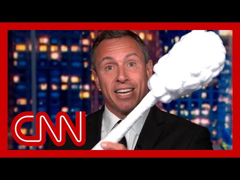 Chris Cuomo teases brother Andrew with giant test swab