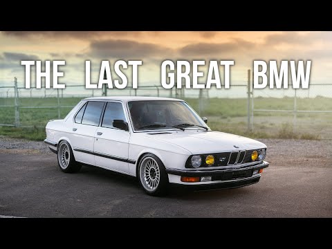 BMW peaked with the E28... so I made all my friends buy them with me.