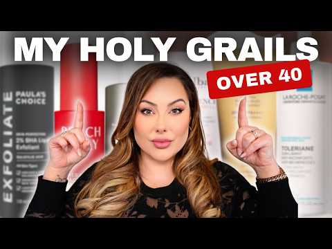 I tested 143 skincare products - these are the TOP 10 for women over 40 (Beauty expert approved)