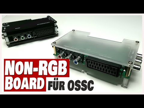 Preview: Kaico Non-RGB Board - Connecting consoles to the OSSC with Composite / S-Video cable