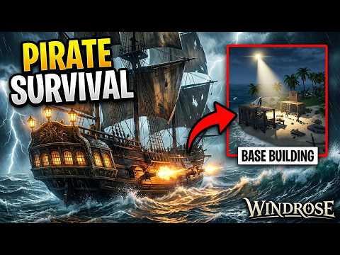 Pirate Survival with Boarding & Base Building! - Windrose Demo