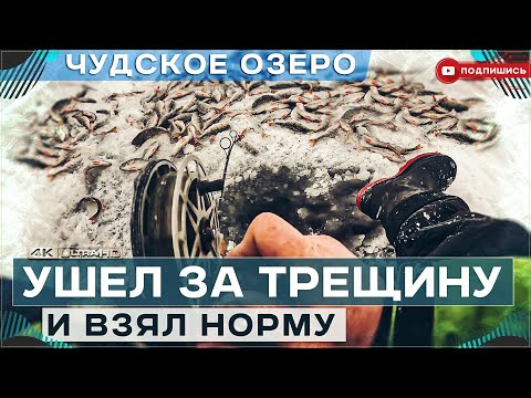 Ушел от всех за трещину и взял норму по окуню меньше чем за 3 часа на мушку