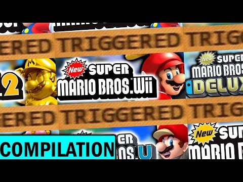 The New Super Mario Bros TRIGGERS You Compilation!