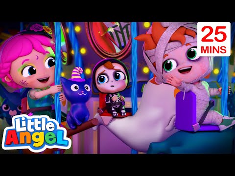 The Best 8 Little Angel Halloween Episodes EVER! | |  Little Angel Color Songs & Nursery Rhymes