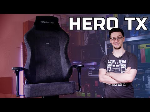 FINALLY A FABRIC GAMING CHAIR! noblechairs Hero TX Review