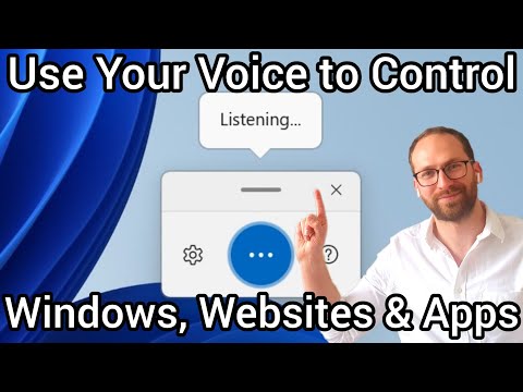 How to Use Voice Typing to CONTROL Windows 11, Microsoft Word, Websites, & Apps | Voice Access