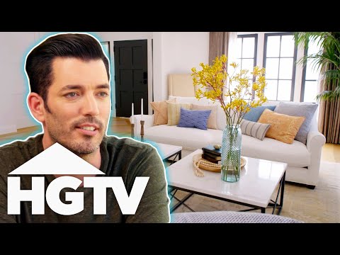 Jonathan & Drew Scott Compete In The Stunning Living Room Challenge | Brother vs Brother