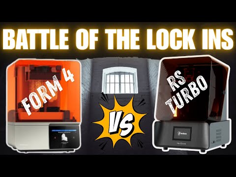 Formlabs Form 4 Vs HeyGears RS Turbo 3D Printer Comparison