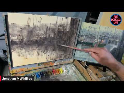How to make a great Painting with Gesture and Brushwork with Jonathan McPhillips