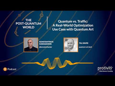 Quantum vs. Traffic: A Real-World Optimization Use Case — with Quantum Art | Ep. 118