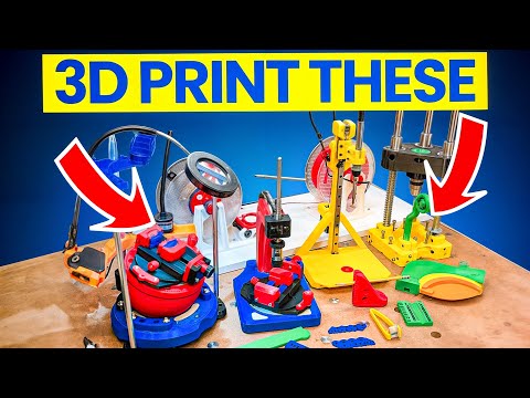 TOP 10 3D Printable Tools YOU should Make