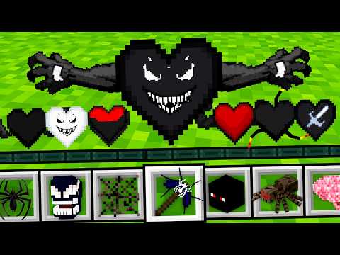 Minecraft, But I Have VENOM Hearts!