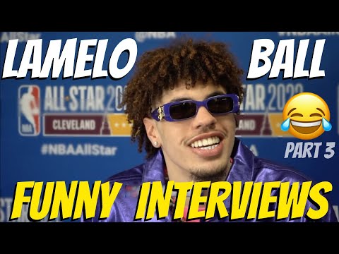 LaMelo Ball Funny Interview Moments! Part 3