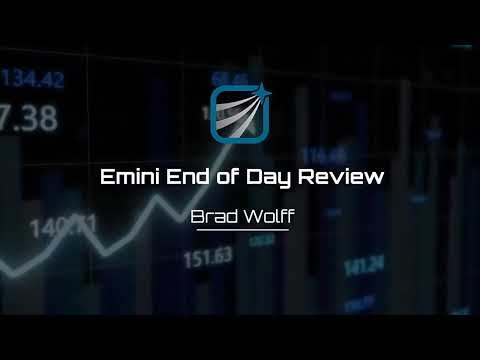 Emini End of Day Review - Thursday, March 13, 2025 - Brad Wolff