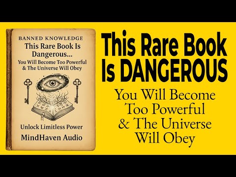 This Rare Book Is Dangerous... You Will Become Too Powerful & The Universe Will Obey