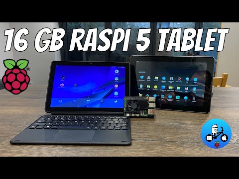 10” Raspberry Pi 5 16GB Tablet. KDE mobile
