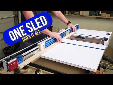 The ULTIMATE Crosscut Sled! Combining The Best Features From The Top Sleds!