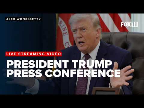 President Trump gives update after US pilot rescued in Iran