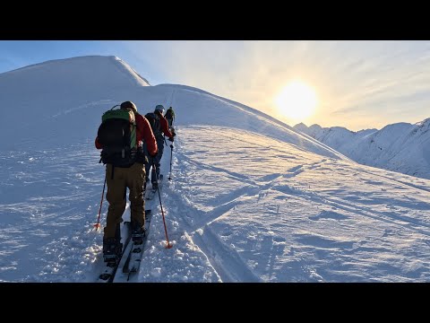 The Sounds of an Alaskan Adventure | Beginner Ski Tour of Eddies