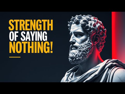 The Hidden Strength of Saying Nothing — Stoic Insight